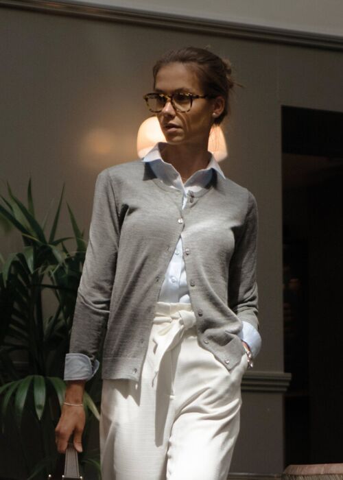 Women’s Phoenix – luxurious merino blend cardigan Thumbnail