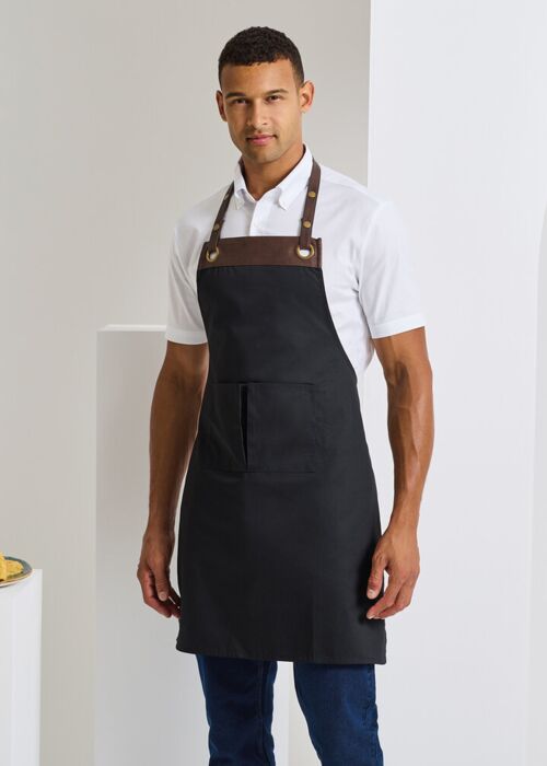 Espresso bib apron Thumbnail