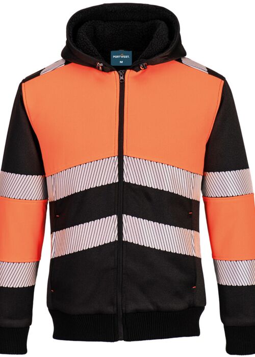 PW3 Hi-vis Class 1 winter hoodie (PW377) Thumbnail