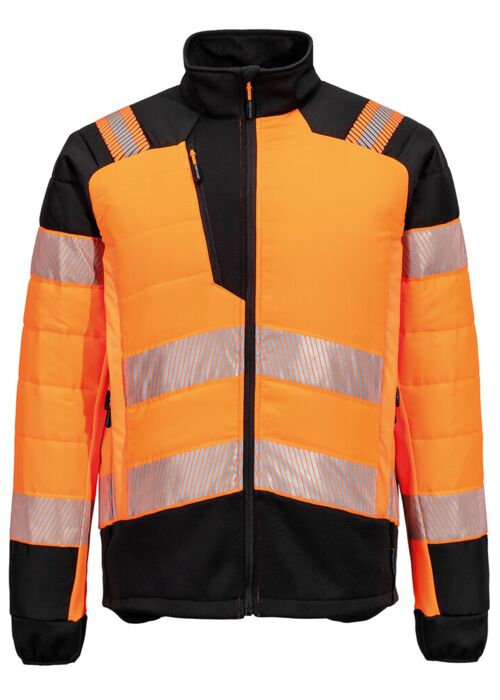 PW3 Hi-vis hybrid baffle jacket (T170) Thumbnail