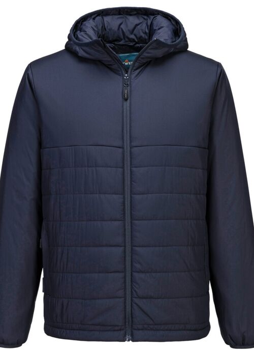 Professional hooded insulated baffle jacket (S608) Thumbnail