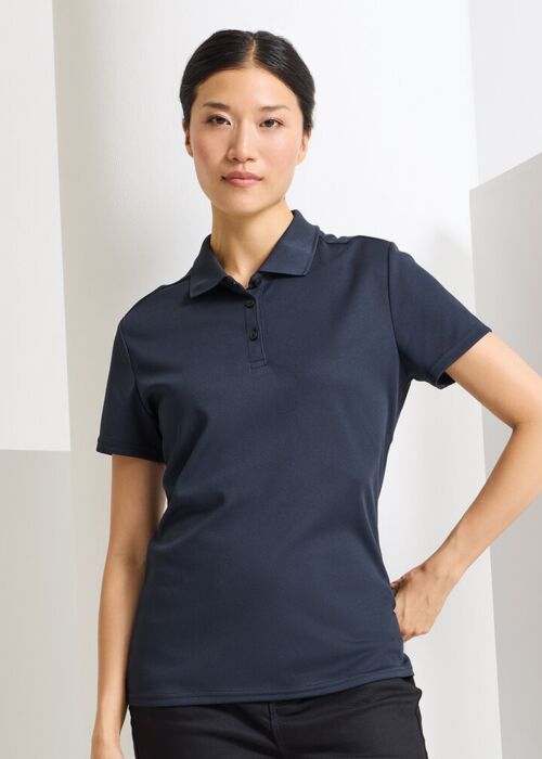 Women’s Spun Dyed Recycled Polo Shirt Thumbnail