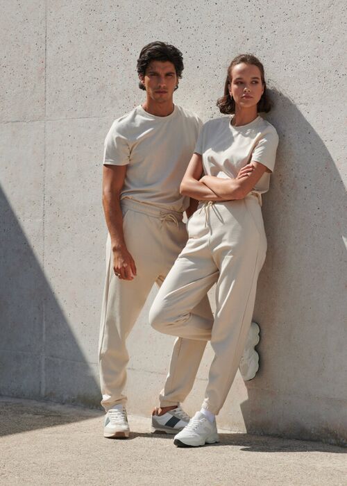 Unisex sustainable fashion cuffed joggers Thumbnail