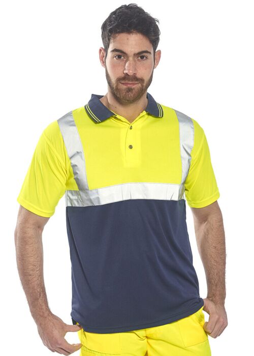 Two-tone polo (S479) Thumbnail