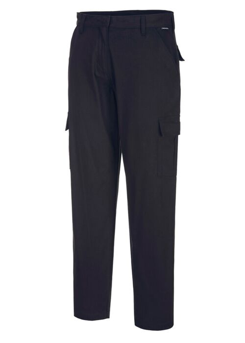 Women's stretch cargo trousers (S233) slim fit Thumbnail