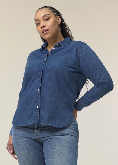 Stella denim shirt (STWW970) Thumbnail