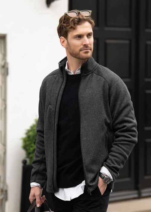 Montana – knitted fleece jacket Thumbnail