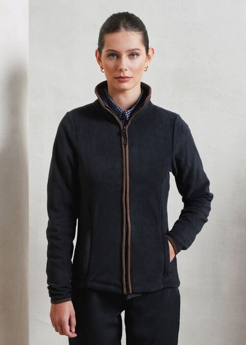 Women’s artisan fleece jacket Thumbnail