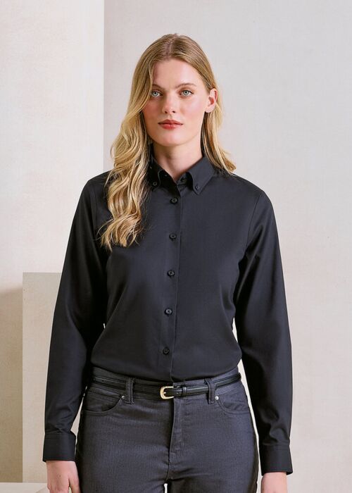 Women’s ‘Supreme’ Oxford long sleeve shirt Thumbnail