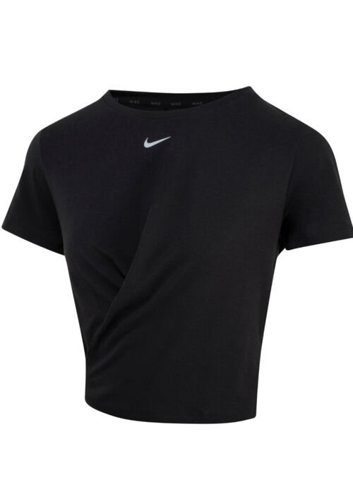 Women’s Nike One Luxe Dri-FIT short sleeve standard twist top Thumbnail