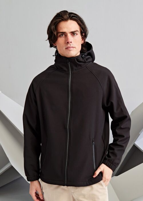 Hooded 2-layer softshell jacket Thumbnail