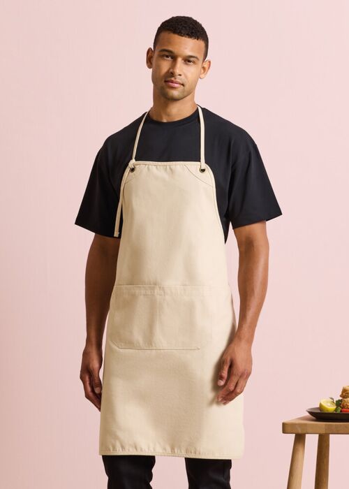 ‘Artisan’s choice’ double-pocket canvas apron Thumbnail