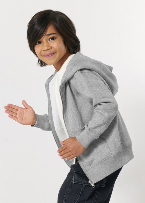 Kids Mini Cultivator 2.0 iconic zip-thru hoodie sweatshirt (STSK182) Thumbnail