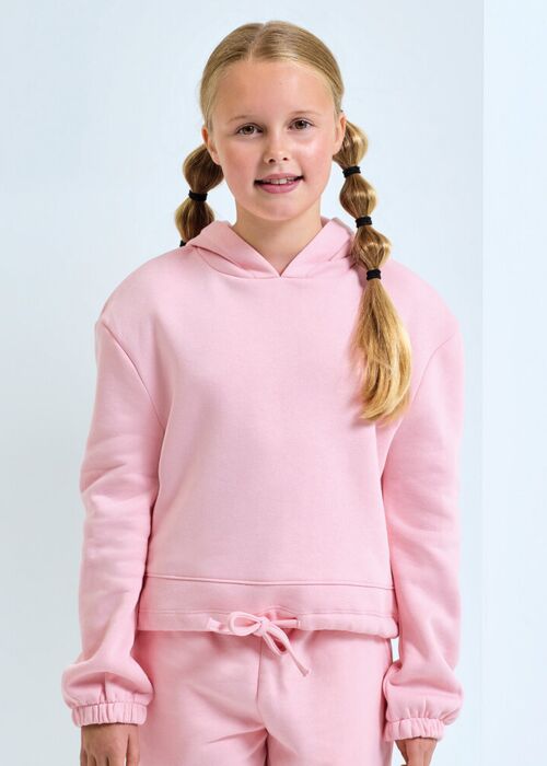 Kids TriDri® recycled cropped oversize hoodie Thumbnail