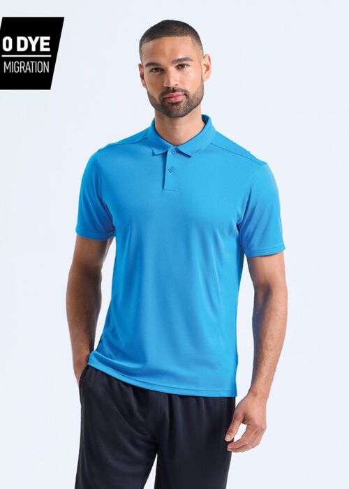 Tridri® ion-charge panelled polo Thumbnail